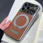 iPhone 17 合成革ケース 背面型ケース magsafe対応ケース iPhone17 PUレザー ケース スマホケース