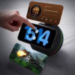 25W高速ワイヤレス充電器付きBluetoothスピーカー Qi2.2 ワイヤレススピーカー小型スピーカー bluetooth TWS対応