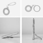 両面 折り畳式 マグネット式 スマホ スタンド Magsafe対応 スマートフォン 強磁器