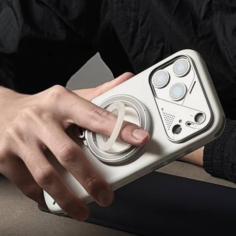 両面 折り畳式 マグネット式 スマホ スタンド Magsafe対応 スマートフォン 強磁器