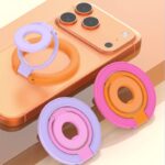 両面 折り畳式 マグネット式 スマホ スタンド Magsafe対応 スマートフォン 強磁器