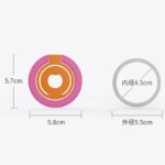 両面 折り畳式 マグネット式 スマホ スタンド Magsafe対応 スマートフォン 強磁器