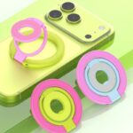 両面 折り畳式 マグネット式 スマホ スタンド Magsafe対応 スマートフォン 強磁器