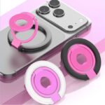 両面 折り畳式 マグネット式 スマホ スタンド Magsafe対応 スマートフォン 強磁器