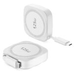 PD25W 快速充電器 ワイヤレスチャージャー QI2.2 ワイヤレス充電器 iPhone充電器 type- C 装着のままでも充電可能 全4色 SKU:AC04212026053 - Image 8