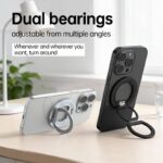 両面マグネット式 折り畳 スマホ スタンド Magsafe対応 スマートフォンホルダー