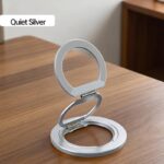 両面マグネット式 折り畳 スマホ スタンド Magsafe対応 スマートフォンホルダー