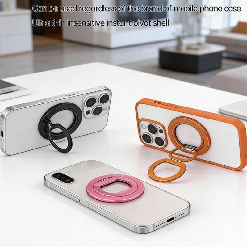 両面マグネット式 折り畳 スマホ スタンド Magsafe対応 スマートフォンホルダー