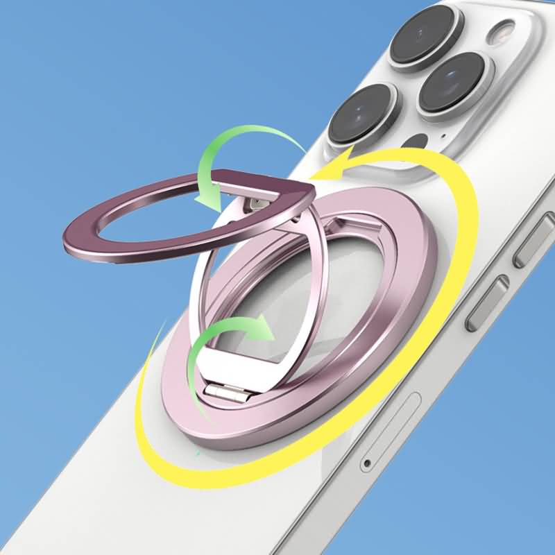 両面マグネット式 折り畳 スマホ スタンド Magsafe対応 スマートフォンホルダー