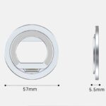 両面マグネット式 折り畳 スマホ スタンド Magsafe対応 スマートフォンホルダー