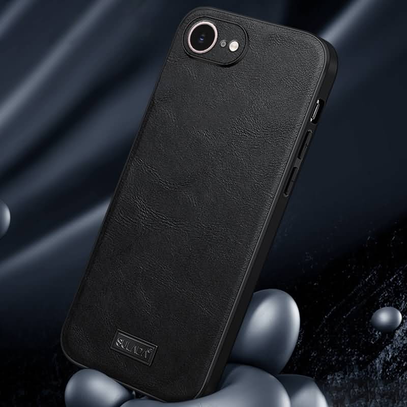 iPhone 17 2in1 PC+TPU ケース 17e/iPhone16eケース iphone 背面型 合成革 ケース