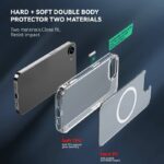 iPhone 17 2in1 PC+TPU ケース 17e/iPhone16eケース iphone 背面型 合成革 ケース