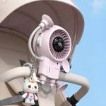 ハンディファン クリップファン 充電式 USB 小型扇風機 風量調整 小型 USB充電  卓上 折りたたみ ミニ扇風機  全3色 SKU:AC04302026001 - Image 2