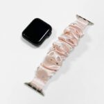 Apple watch バンド シュシュ ベルト  Apple watch バンド ベルト Apple watch 38mm/40/41/42mm 42/44/45/46/49mm 交換用 伸縮ベルト Apple Watchベルト 全8色 SKU:AC04302026003 - 画像 (17)