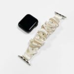 Apple watch バンド シュシュ ベルト  Apple watch バンド ベルト Apple watch 38mm/40/41/42mm 42/44/45/46/49mm 交換用 伸縮ベルト Apple Watchベルト 全8色 SKU:AC04302026003 - 画像 (14)