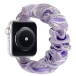 Apple watch バンド シュシュ ベルト  Apple watch バンド ベルト Apple watch 38mm/40/41/42mm 42/44/45/46/49mm 交換用 伸縮ベルト Apple Watchベルト 全8色 SKU:AC04302026003 - 画像 (8)