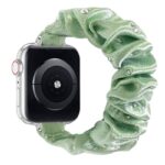 Apple watch バンド シュシュ ベルト  Apple watch バンド ベルト Apple watch 38mm/40/41/42mm 42/44/45/46/49mm 交換用 伸縮ベルト Apple Watchベルト 全8色 SKU:AC04302026003 - 画像 (7)