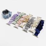 Apple watch バンド シュシュ ベルト  Apple watch バンド ベルト Apple watch 38mm/40/41/42mm 42/44/45/46/49mm 交換用 伸縮ベルト Apple Watchベルト 全8色 SKU:AC04302026003 - 画像 (6)