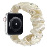 Apple watch バンド シュシュ ベルト  Apple watch バンド ベルト Apple watch 38mm/40/41/42mm 42/44/45/46/49mm 交換用 伸縮ベルト Apple Watchベルト 全8色 SKU:AC04302026003 - 画像 (5)