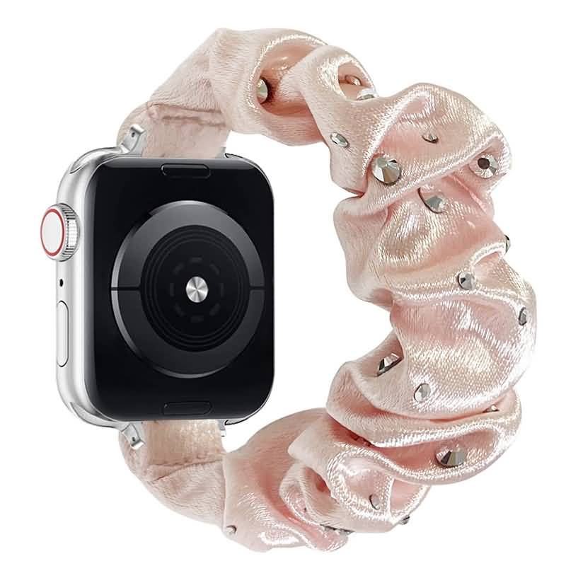 AC04302026003-20 Apple watch バンド シュシュ ベルト Apple watch バンド ベルト Apple watch 38mm/40/41/42mm 42/44/45/46/49mm 交換用 伸縮ベルト Apple Watchベルト 全8色 SKU:AC04302026003 - 画像 (1)