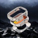 AppleWatch 49mm アップルウォッチ 専用 ケース TPU+アルミニウム合金+ガラスフィルム構造 AppleWatch Ultra 49mm 保護ケース 着装まま充電可能 簡単装着 全4色 SKU:AC04302026009 - Image 12