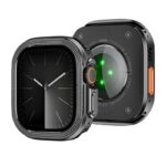 AppleWatch 49mm アップルウォッチ 専用 ケース TPU+アルミニウム合金+ガラスフィルム構造 AppleWatch Ultra 49mm 保護ケース 着装まま充電可能 簡単装着 全4色 SKU:AC04302026009 - Image 8