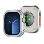 AppleWatch 49mm アップルウォッチ 専用 ケース TPU+アルミニウム合金+ガラスフィルム構造 AppleWatch Ultra 49mm 保護ケース 着装まま充電可能 簡単装着 全4色 SKU:AC04302026009 - Image 7