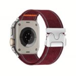 アップルウォッチ バンド ナイロンバンド Apple Watchバンド apple watch 44mm 45mm 46mm 49mm ULTRA ナイロン ベルト AppleWatchベルト スポーツバンド  全8色 SKU:AC04302026010 - 画像 (6)