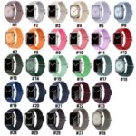 アップルウォッチ バンド ナイロンバンド Apple Watchバンド apple watch 44mm 45mm 46mm 49mm ULTRA ナイロン ベルト AppleWatchベルト スポーツバンド  全28色 SKU:AC04302026015 - 画像 (2)