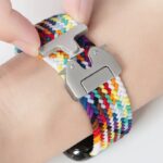 アップルウォッチ バンド ナイロンバンド Apple Watchバンド apple watch 44mm 45mm 46mm 49mm ULTRA ナイロン ベルト AppleWatchベルト スポーツバンド  全12色 SKU:AC04302026019 - 画像 (2)