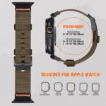 アップルウォッチ バンド ナイロンバンド Apple Watchバンド apple watch 44mm 45mm 46mm 49mm ULTRA ナイロン