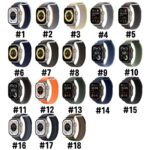 アップルウォッチ バンド ナイロンバンド Apple Watchバンド apple watch 44mm 45mm 46mm 49mm ULTRA ナイロン ベルト