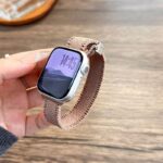 アップルウォッチ バンド ナイロンバンド マグネット式 Apple Watchバンド apple watch 44mm 45mm 46mm 49mm ULTRA ナイロン ベルト