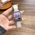 アップルウォッチ バンド ナイロンバンド マグネット式 Apple Watchバンド apple watch 44mm 45mm 46mm 49mm ULTRA ナイロン ベルト