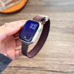 アップルウォッチ バンド ナイロンバンド マグネット式 Apple Watchバンド apple watch 44mm 45mm 46mm 49mm ULTRA ナイロン ベルト