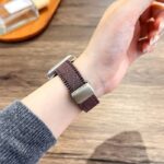 アップルウォッチ バンド ナイロンバンド マグネット式 Apple Watchバンド apple watch 44mm 45mm 46mm 49mm ULTRA ナイロン ベルト