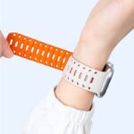 アップルウォッチ バンド ベルト apple watch 42mm 44mm 45mm 46mm 49mm マグネット シリコン ベルト AppleWatchバンドベルト