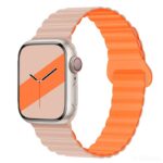 アップルウォッチ バンド ベルト apple watch 42mm 44mm 45mm 46mm 49mm マグネット シリコン ベルト AppleWatchバンドベルトシリコン スポーツバンド 全52色 SKU:AC04302026037 - 画像 (12)