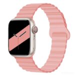 アップルウォッチ バンド ベルト apple watch 42mm 44mm 45mm 46mm 49mm マグネット シリコン ベルト AppleWatchバンドベルトシリコン スポーツバンド 全52色 SKU:AC04302026037 - 画像 (5)