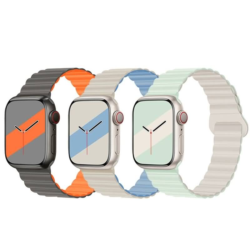 AC04302026037-59 アップルウォッチ バンド ベルト apple watch 42mm 44mm 45mm 46mm 49mm マグネット シリコン ベルト AppleWatchバンドベルトシリコン スポーツバンド 全52色 SKU:AC04302026037 - 画像 (1)