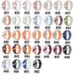 アップルウォッチ バンド ベルト apple watch 42mm 44mm 45mm 46mm 49mm マグネット シリコン ベルト AppleWatchバンドベルトシリコン スポーツバンド 全52色 SKU:AC04302026037 - 画像 (3)