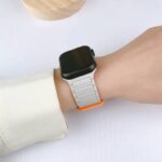 アップルウォッチ バンド ベルト apple watch 42mm 44mm 45mm 46mm 49mm マグネット シリコン ベルト AppleWatchバンドベルトシリコン スポーツバンド