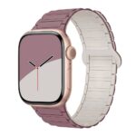 アップルウォッチ バンド ベルト apple watch 42mm 44mm 45mm 46mm 49mm マグネット シリコン ベルト AppleWatchバンドベルトシリコン スポーツバンド