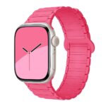 アップルウォッチ バンド ベルト apple watch 42mm 44mm 45mm 46mm 49mm マグネット シリコン ベルト AppleWatchバンドベルトシリコン スポーツバンド