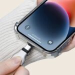 Hagibis スマホ用のストラップ兼充電ケーブル スマホショルダー ストラップ 充電ケーブル 2in1 充電コード iphone16/17充電ケーブル