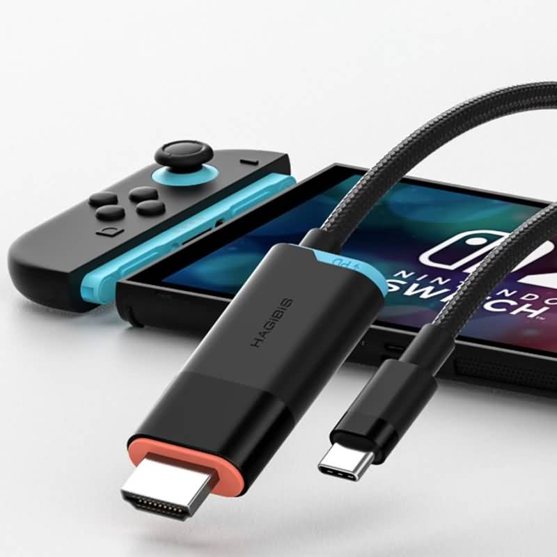 8K@60Hz Switch2 TVモード投影ケーブル iPad、Switch（第1・2世代）、Steam Deck Switch2 TVモード投影ケーブル