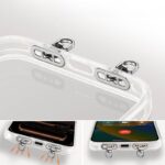 ステンレス製  スマホストラップ用 背面 シールパッド  ネックストラップ ストラップホルダー アクセサリー  全4色 SKU:AC05072026018 - Image 8