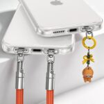 ステンレス製  スマホストラップ用 背面 シールパッド  ネックストラップ ストラップホルダー アクセサリー  全4色 SKU:AC05072026018 - Image 16