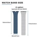 アップルウォッチ バンド ベルト apple watch 42mm 44mm 45mm 46mm 49mm マグネット シリコン ベルト AppleWatchバンドベルト