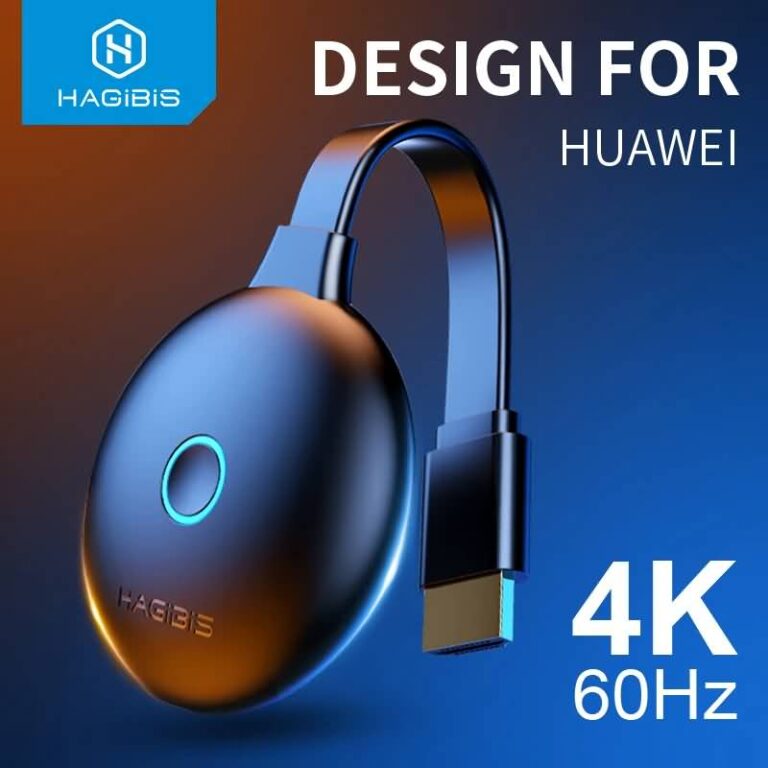 Hagibis HDMI ミラーリングレシーバー 無線 HDMIミラキャスト ワイヤレスHDMI ミラーリング 4K/60Hz 2.4GHz/5.0GHz対